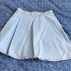 American Apparel Denim Skirt